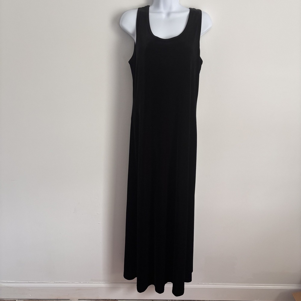 VTG Ronni Nicole Women Velvet Sleeveless Maxi Dress Size 8 Event Witchy 90s Goth
